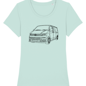 Organic Cotton Women's T-Shirt - VW Transporter T5
