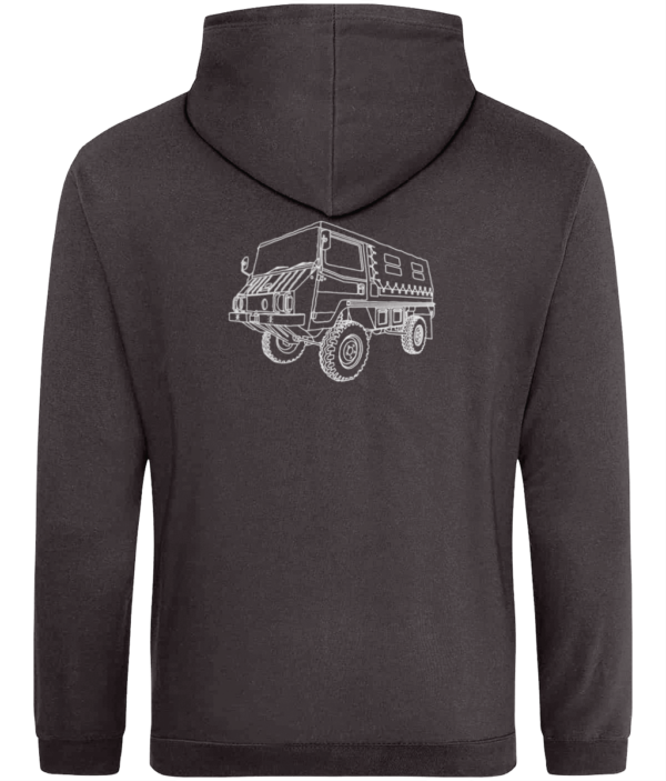 Custom Hoodie - Pinzgauer 4x4 Canvas and Hardtop - Traversity